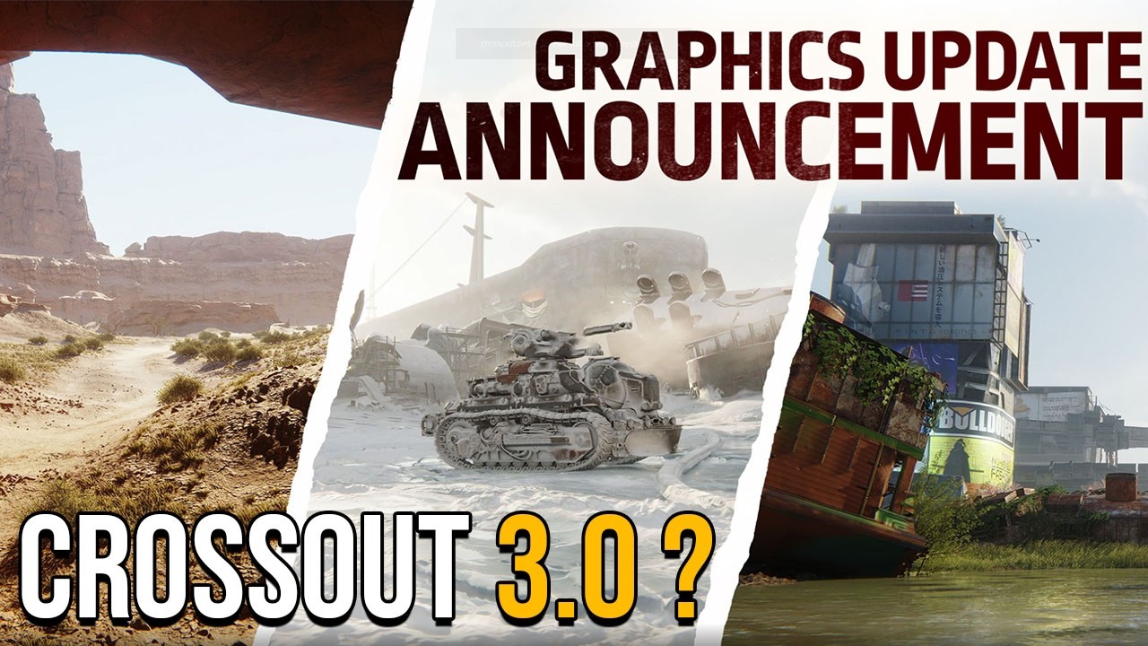В Crossout появится новая графика, а Клановые бои изменятся навсегда!