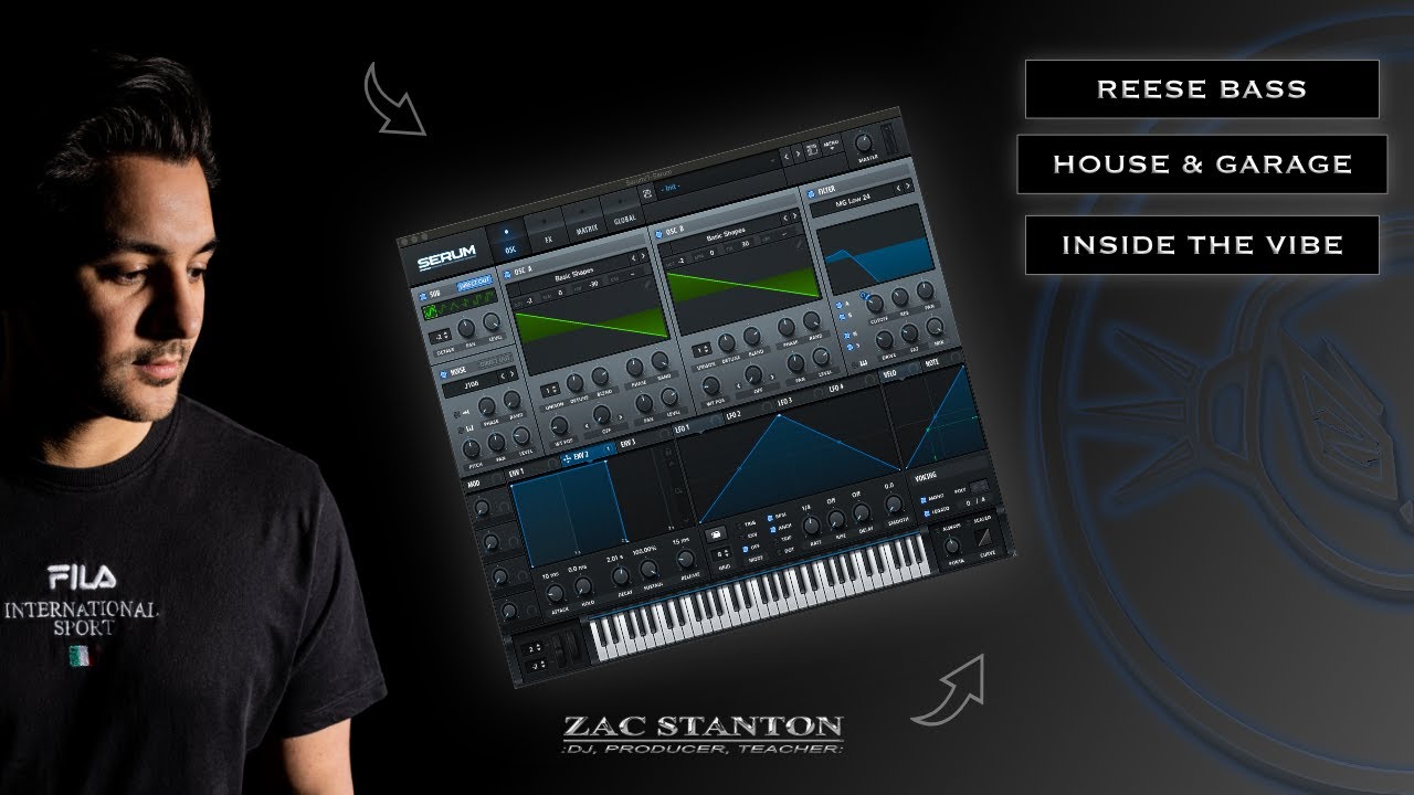 Making an Old School Reece Bass to rumble those House & Garage tracks!