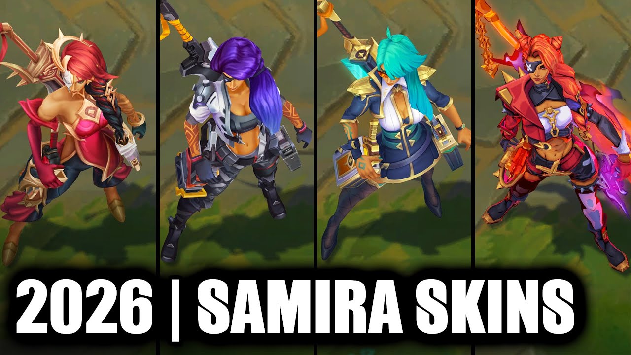 ALL SAMIRA SKINS SPOTLIGHT 2026 | League of Legends