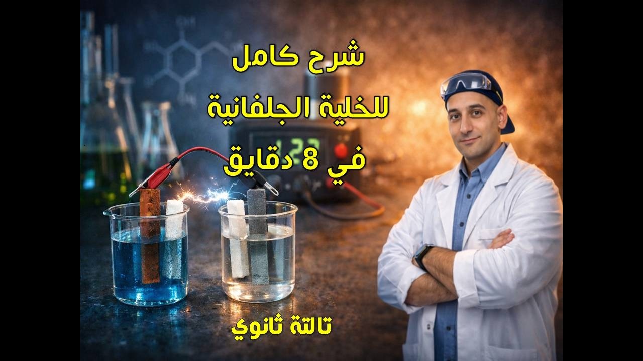 الباب الرابع : تركيب الخلايا الجلفانية 3ث