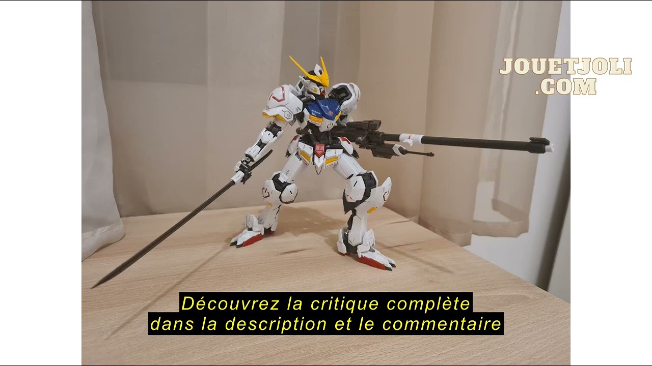 Avis sur la BANDAI SPIRITS Bandai - Maquette Gunpla - Gundam - MG 1/100 GUNDAM BARBATOS - robot à co