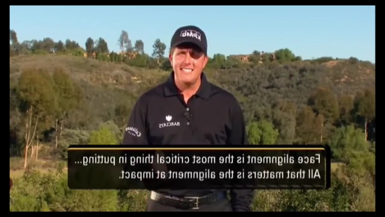 Phil Mickelson Secrets of the Short Game Mirrored for Right-Handed Golfers