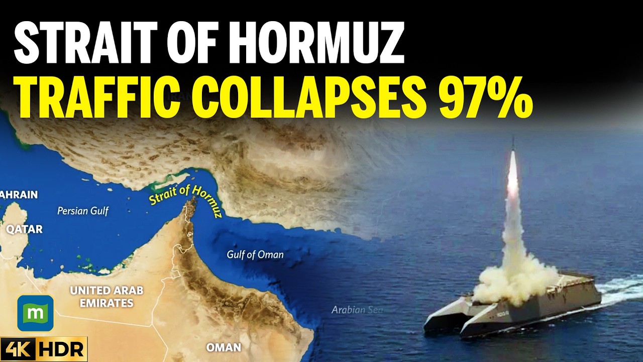 Strait of Hormuz Traffic Collapses 97 Percent as Oil Flows Disrupted