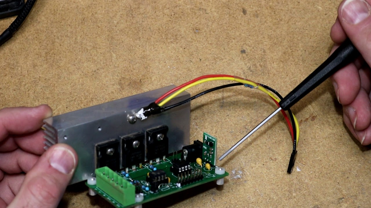 Raspberry PI Controlled DC Electronic Load
