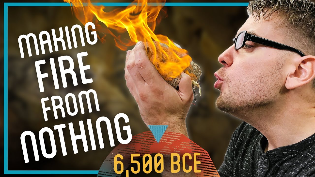 Making a Fire from Scratch