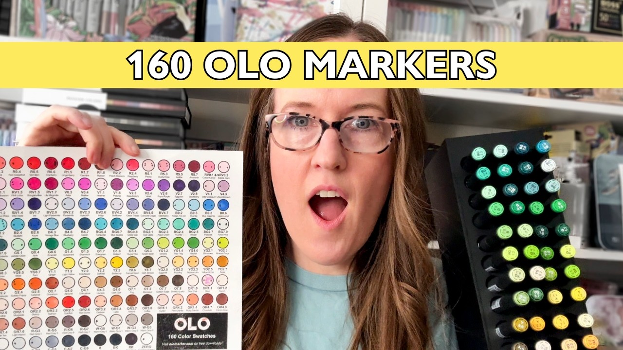 Я НАКОНЕЦ-ТО собрала все 160 загадочных маркеров OLO! | Полная таблица образцов