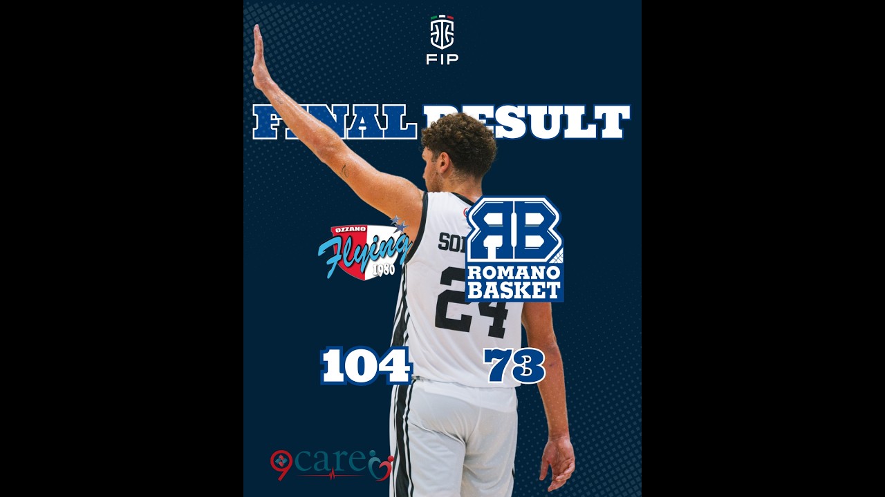 Serie B interregionale - 24&ordf; Giornata - New Flying Balls Ozzano vs 9care Romano Basket