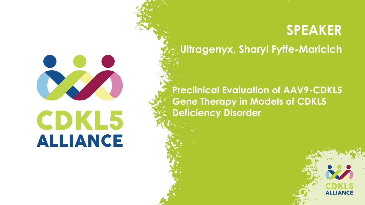 Ultragenyx - Preclinical Evaluation of AAV9-CDKL5 Gene Therapy in Models of CDKL5 Deficiency Disorde