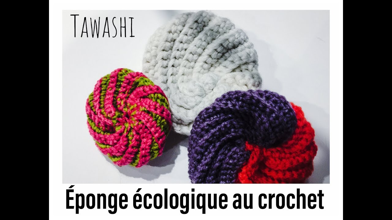Éponge Tawashi crochet tutoriel / rapide et facile à réaliser
