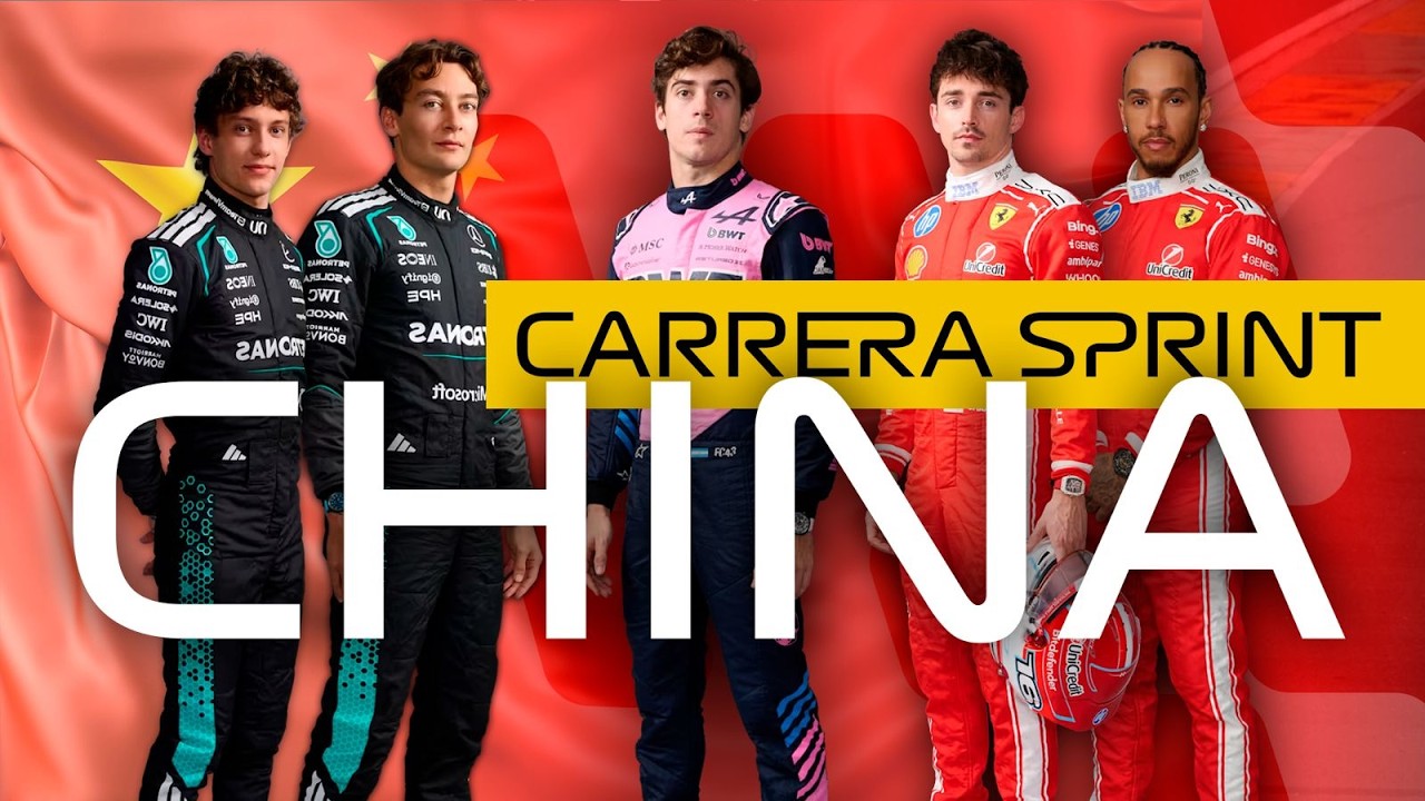 🛑 F1 CHINA EN VIVO | COLAPINTO en el SPRINT - FÓRMULA 1 -13/03/2026