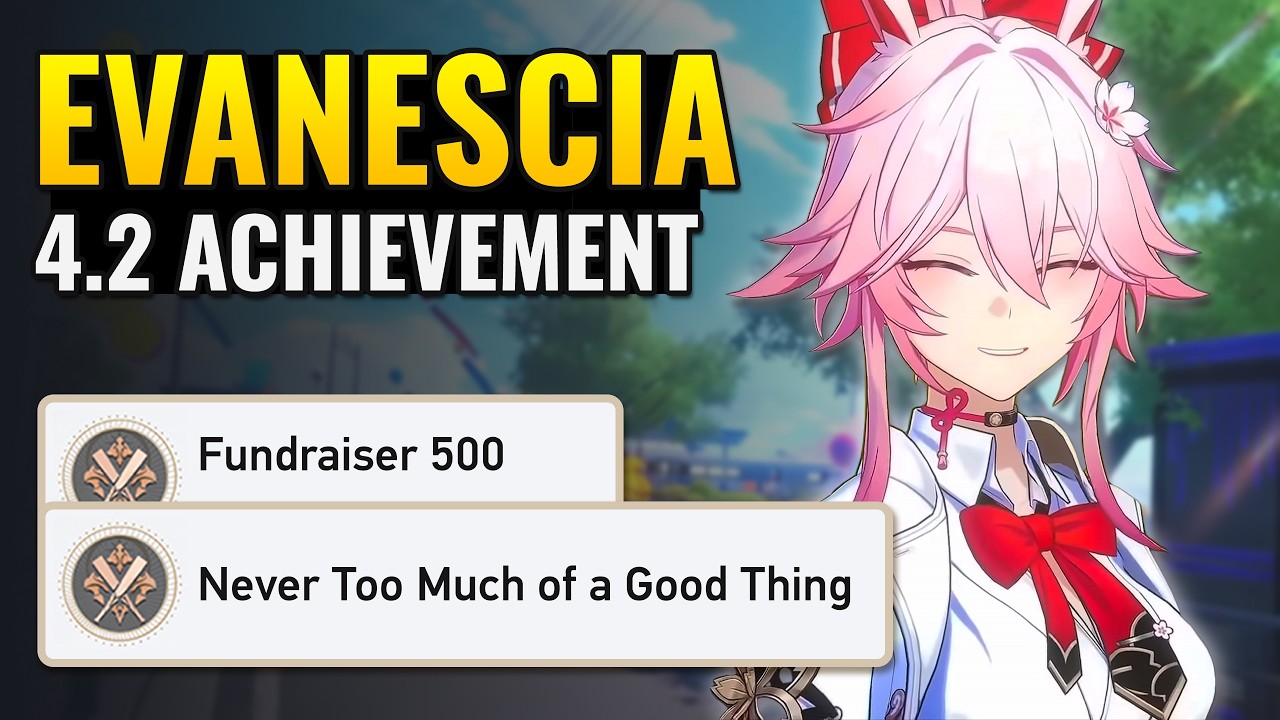 Fundraiser 500 & Never Too Much of a Good Thing | HSR 4.2 Evanescia Hidden Achievements