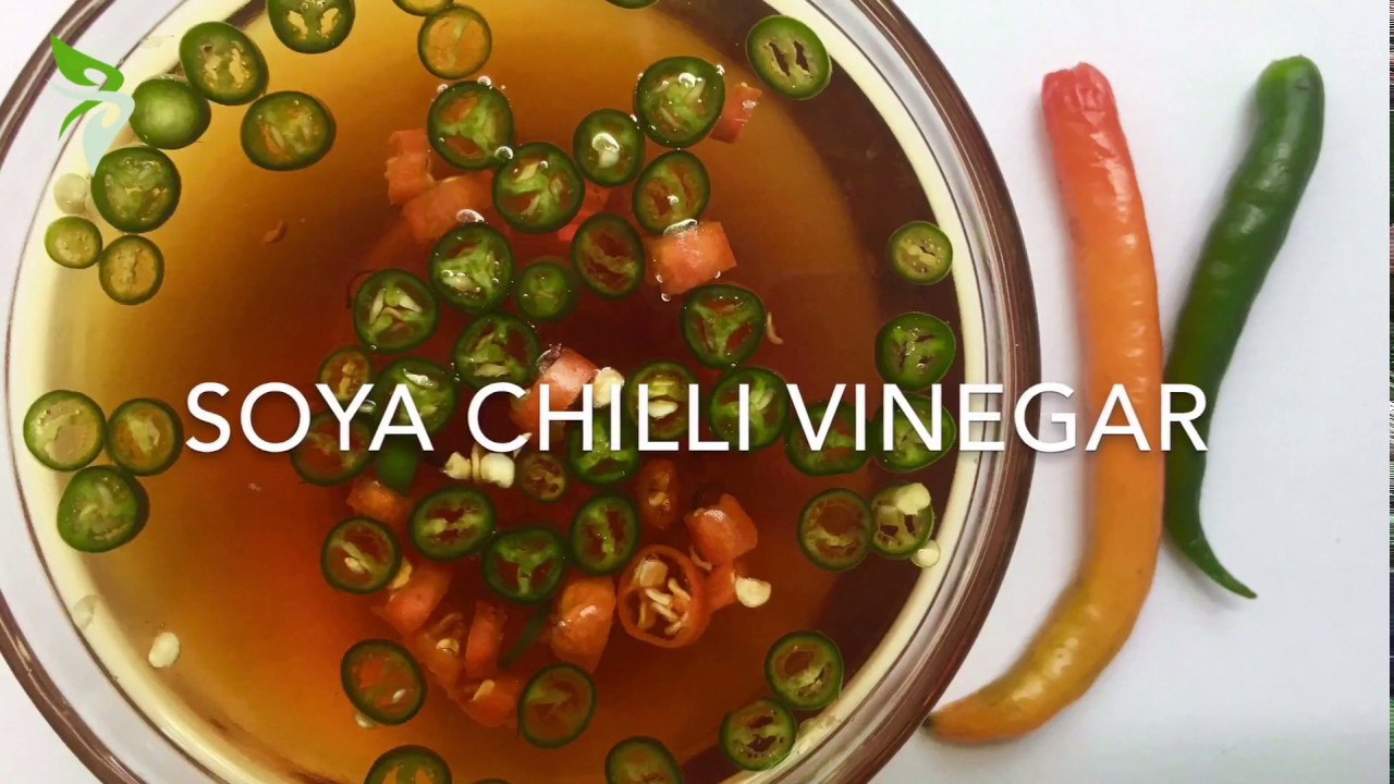 Easy & Basic Soya Chilli Vinegar  / Soya Chilli Dipping Sauce / Chilli Vinegar Recipe [#23]