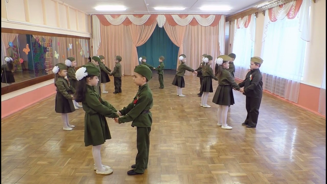 Военный вальс дошкольников