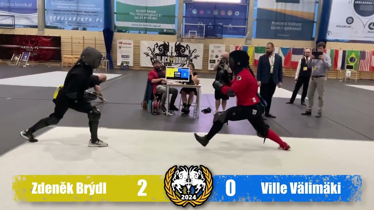 Black Horns Cup 2024 HEMA Tournament - Longsword final