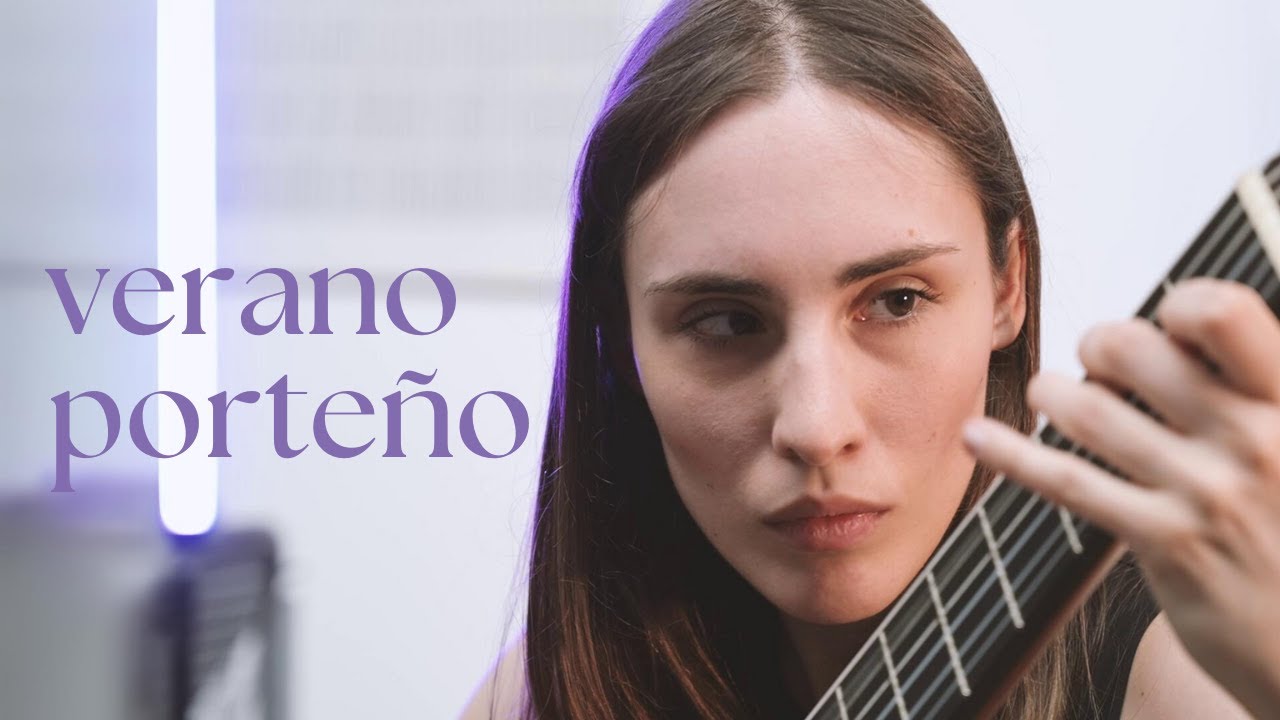 Astor Piazzolla – Verano Porteño | Classical Guitar performance by Clara Ciliberti