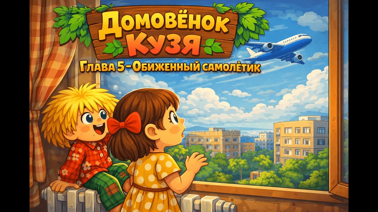 Домовёнок Кузя. Глава 5. Обиженный самолётик.
