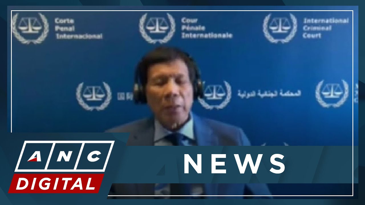 Ex-PH president Duterte charged with crimes against humanity at ICC over drug war | ANC