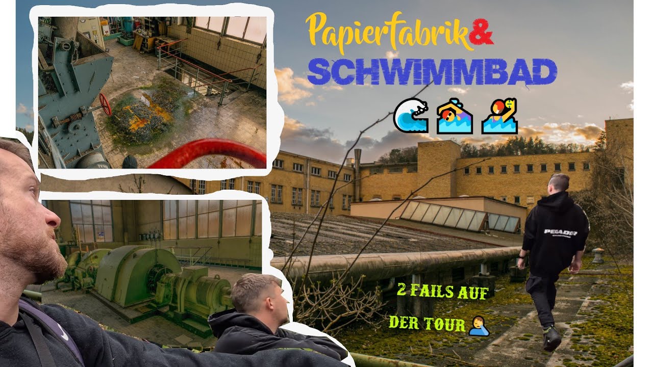 2 Fails❌ auf der Tour (Papierfabrik&Schwimbad) 📜🤽‍♀️