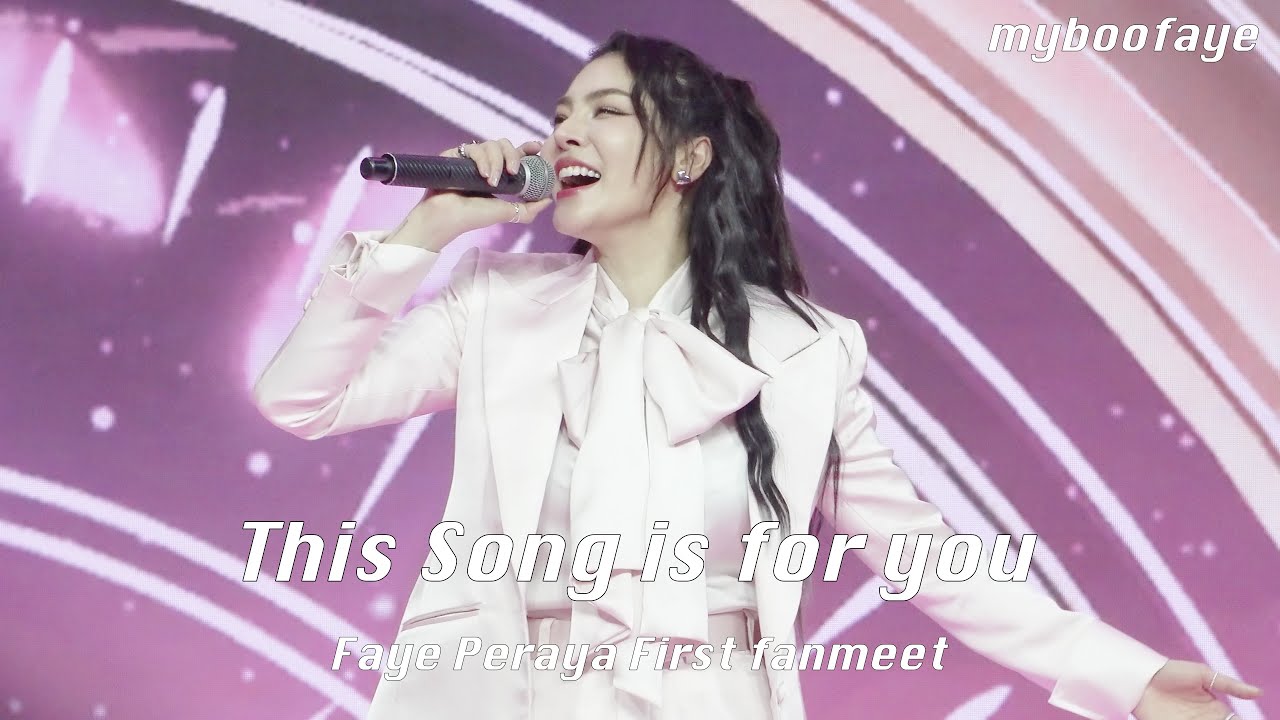 [4K] Faye Peraya Malisorn - Timeless love Fanmeet in Bangkok 250330