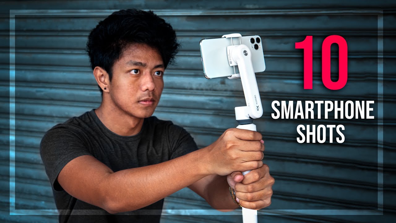 10 снимков на подвес смартфона за 5 минут — Zhiyun Smooth XS