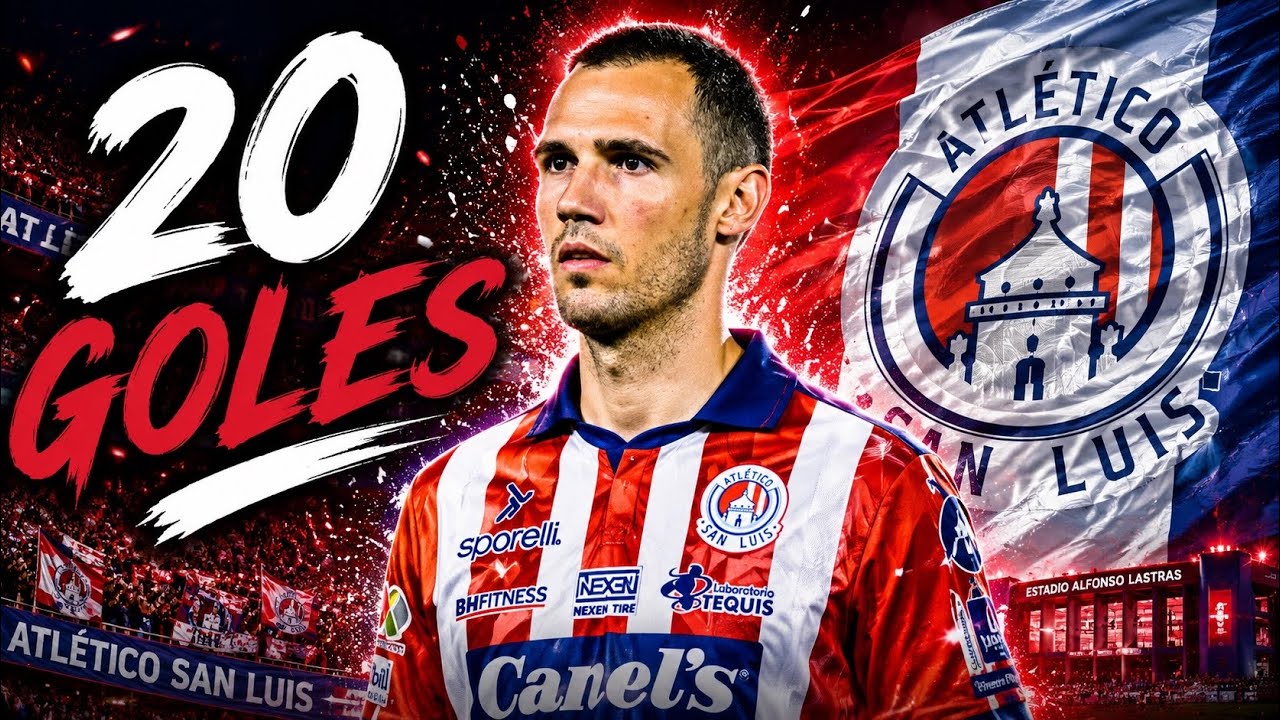 Los 20 Goles De Leo Bonatini Con El Atletico San Luis