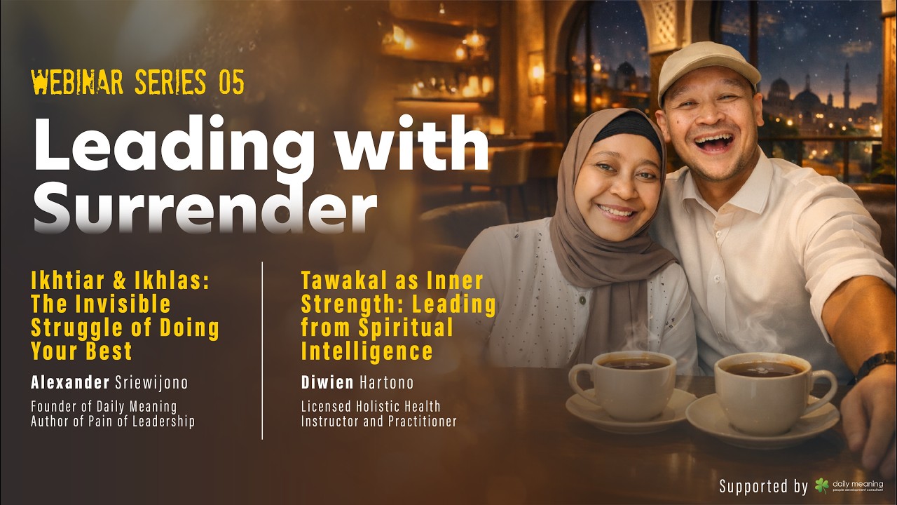 Pain of Leadership - Webinar Series 05: Leading with Surrender