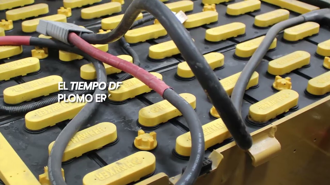 Dile adiós a las baterías de ácido plomo en Montacargas eléctrico