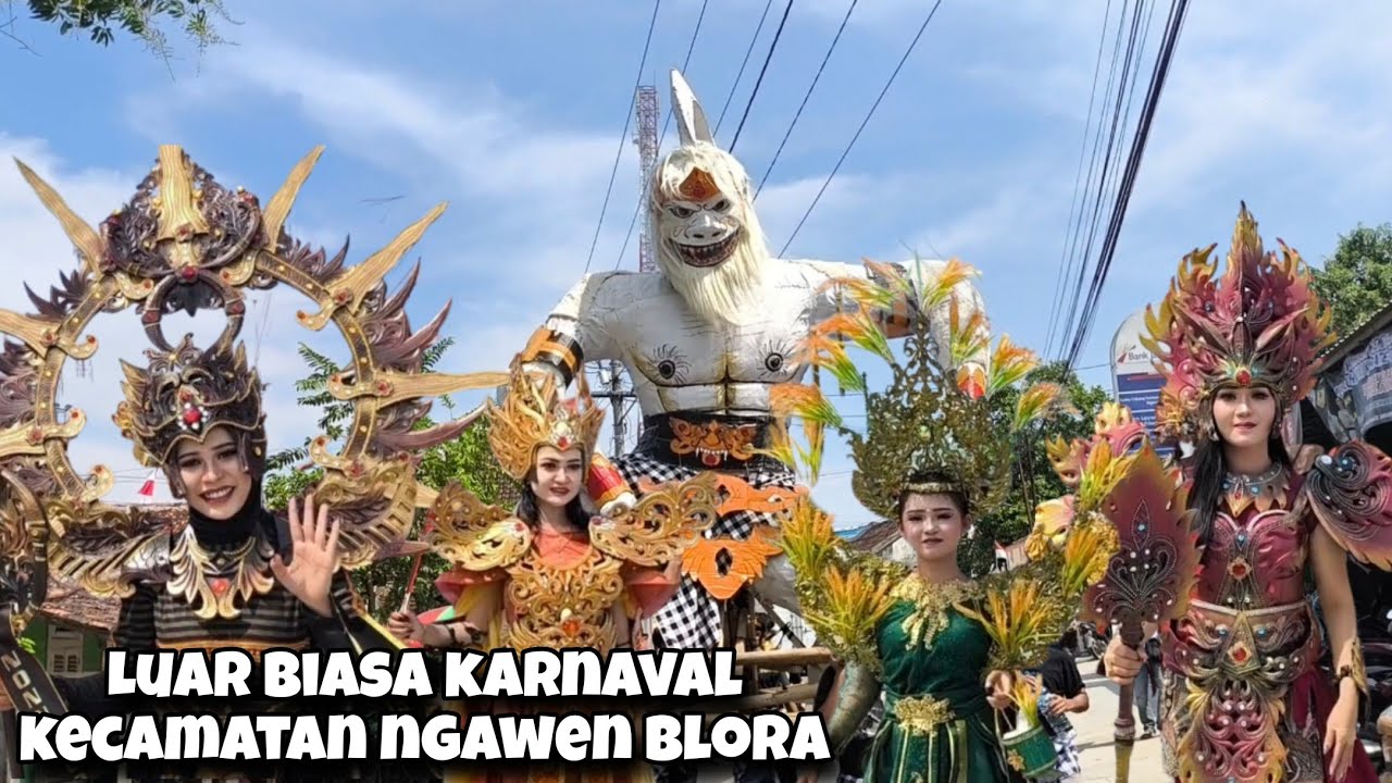 ORA ISO DI SEPELE Karnaval Kecamatan Ngawen Blora Jebule MERIAH NGENE Luar Biasa Lur Part 03 (End) 