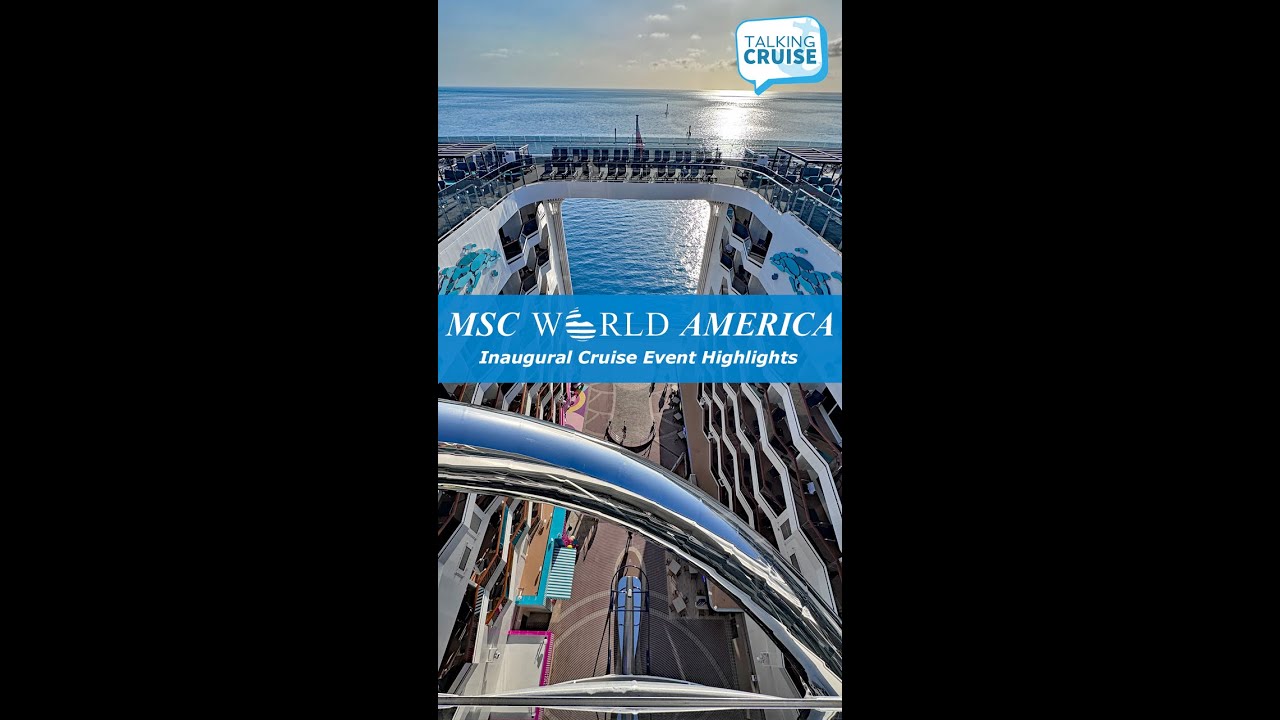 MSC World America Inaugural Cruise Highlights (First Look Event!)