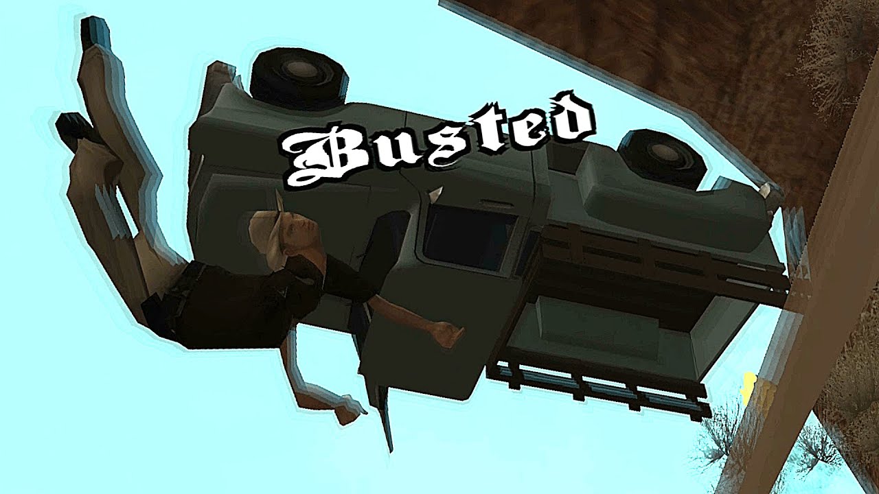 GTA San Andreas - Подборка Busted #7
