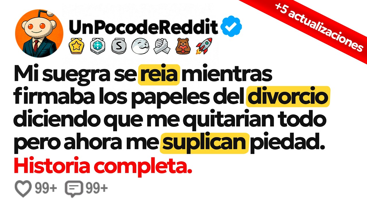 Mi suegra FESTEJÓ que mi esposa me quitara la MITAD. Pero se OLVIDARON de un DETALLE y ahora...