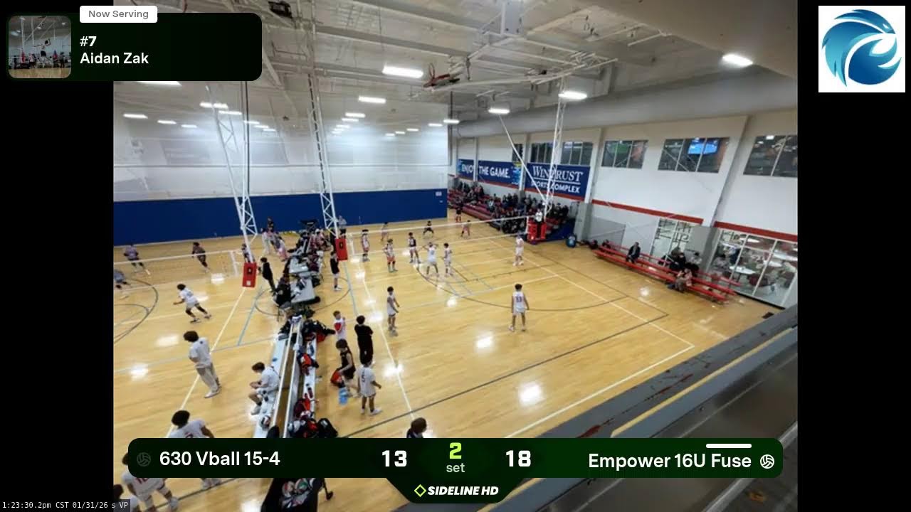 Empower 16U Fuse vs. 630 Vball 15-4 (2026.01.31)