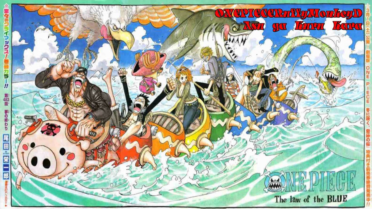 One Piece Nightcore - Asu ga Kuru Kara (Ending 17)