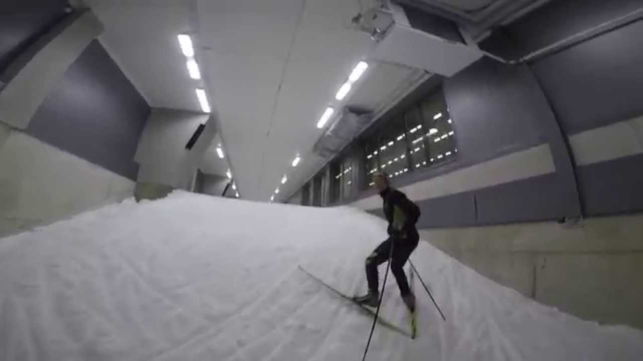 Längdåkning I Skidome samt lite skidlektioner