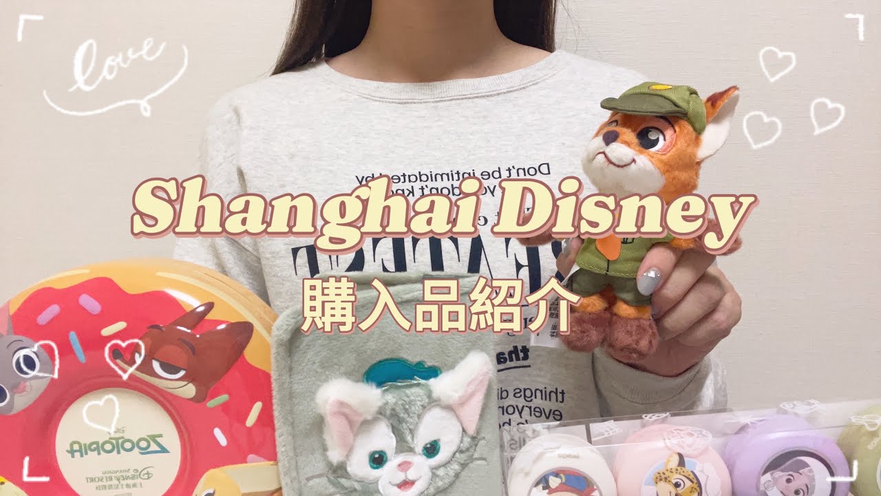 【購入品紹介】上海ディズニーのグッズがかわいすぎる🦊ズートピア┆ダフフレ