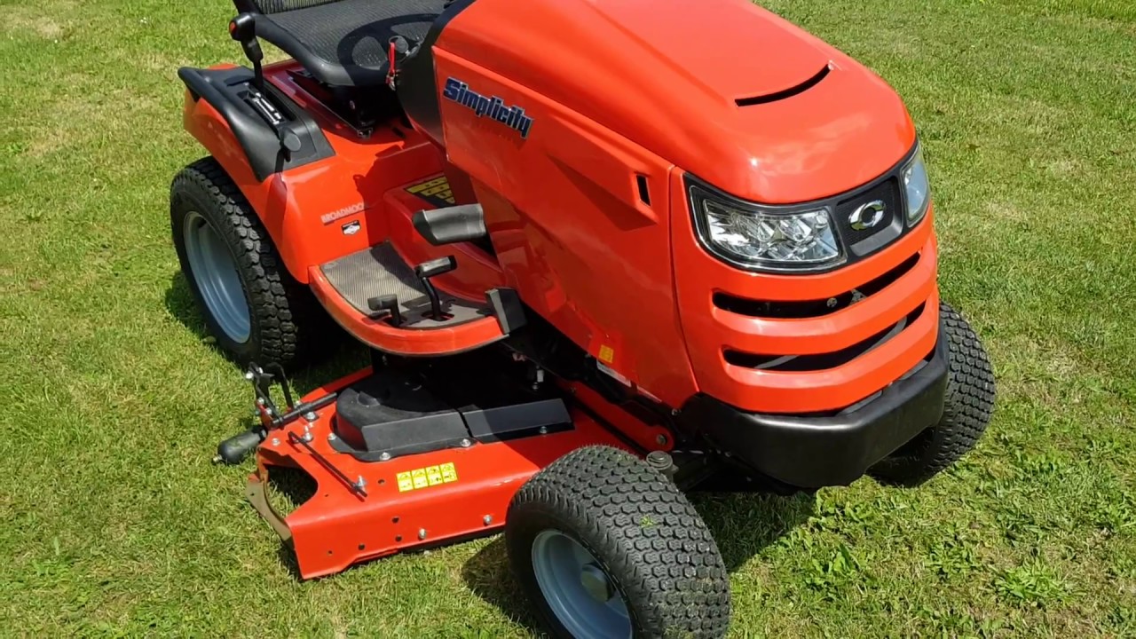 Traktorek kosiarka Simplicity Broadmoor SLT300 Prezentacja