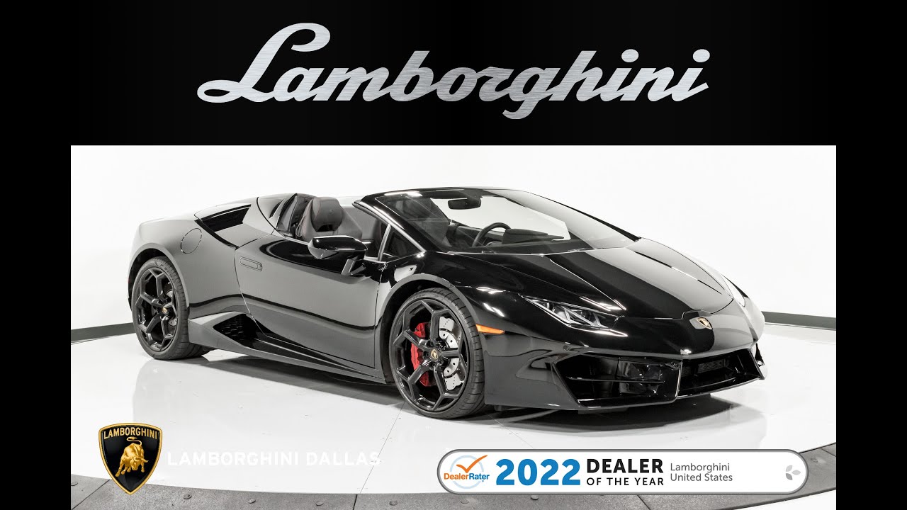 2019 Lamborghini Huracan LP580 2 Spyder L1507