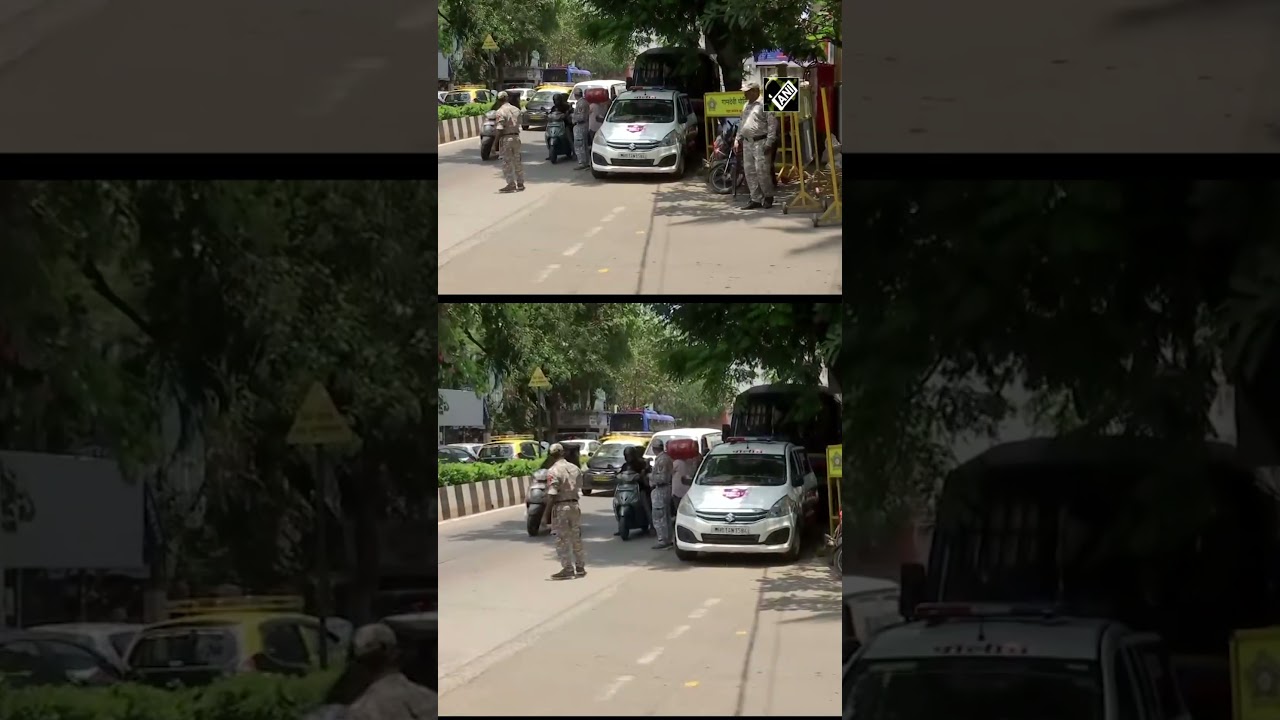 Ajit Pawar arrives at NCP Chief Sharad Pawar&rsquo;s residence