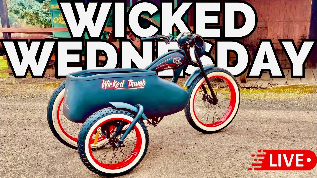 WICKED THUMB Electro Cycles LIVE Q&A- New Bikes, CONTEST, E-Bike News 2023 | Wicked Wednesday