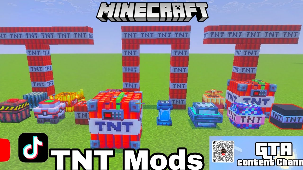 Epic Minecraft TNT Mod Chaos!