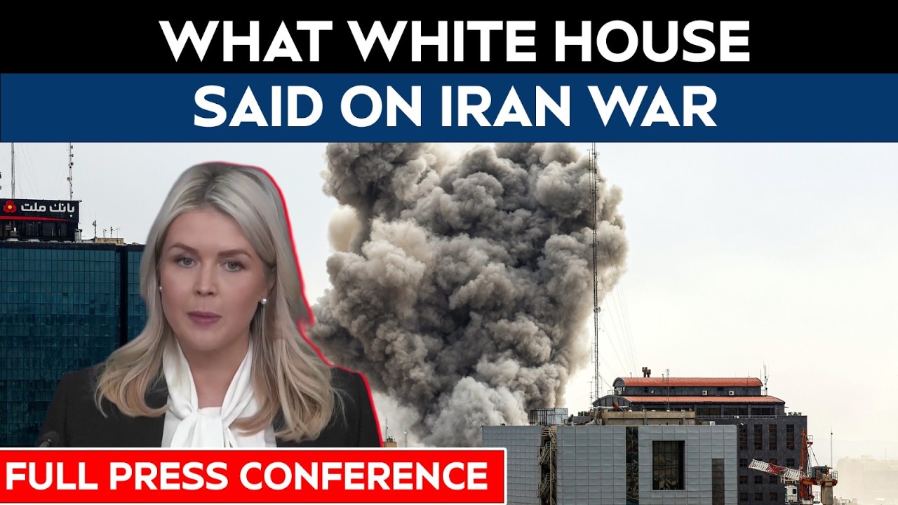 US-Iran War LIVE Updates | Karoline Leavitt White House Briefing | White House LIVE