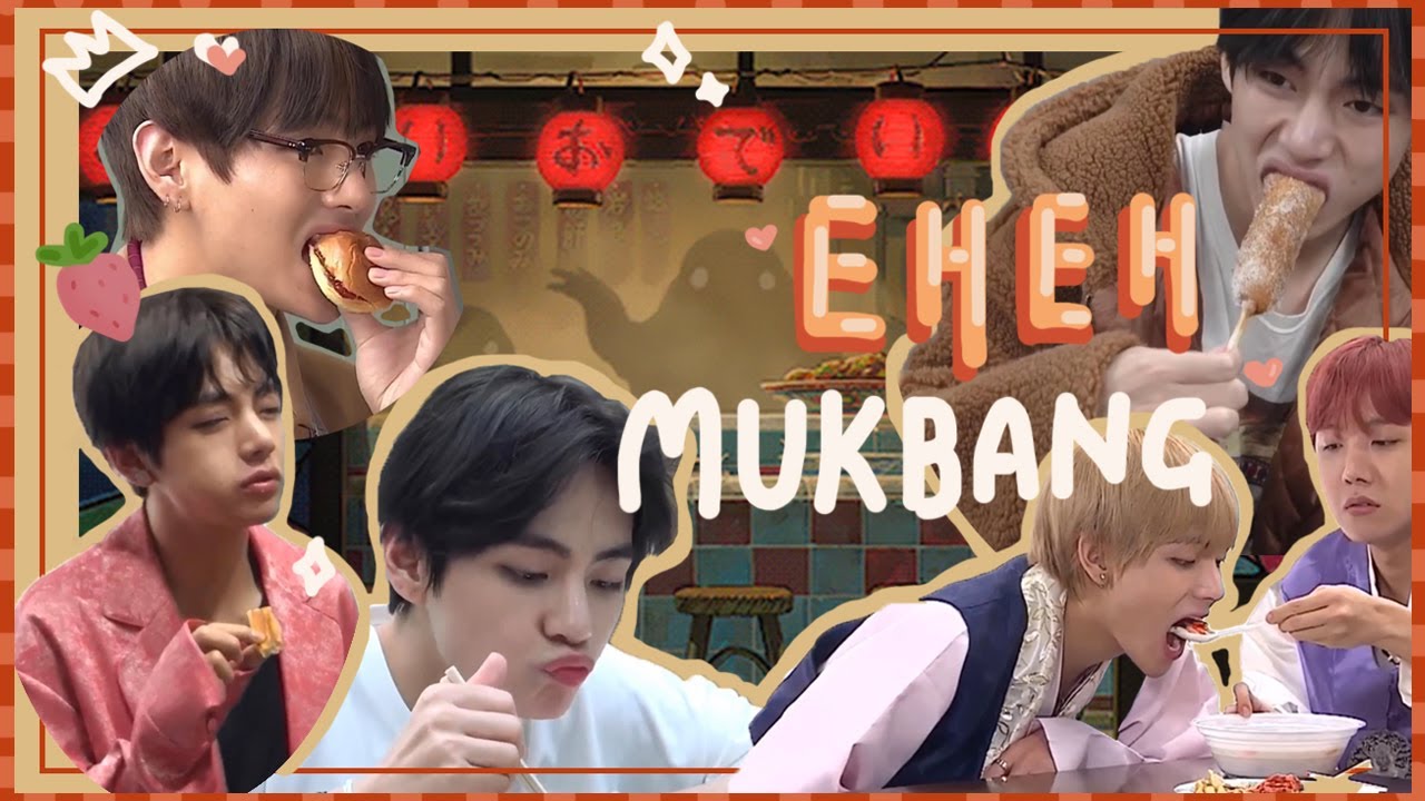Taehyung's MUKBANG compilation✌🏻