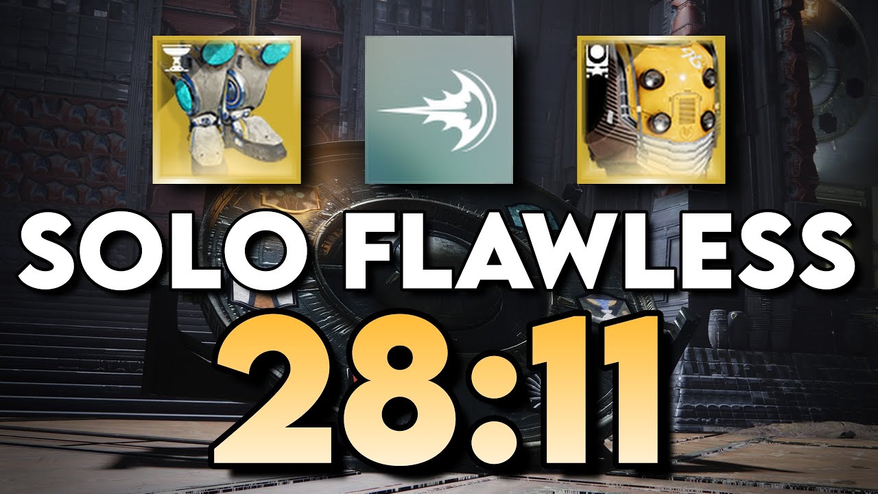 SOLO FLAWLESS SUNDERED DOCTRINE SPEEDRUN IN 28 MINUTES! (28:11, FWR)