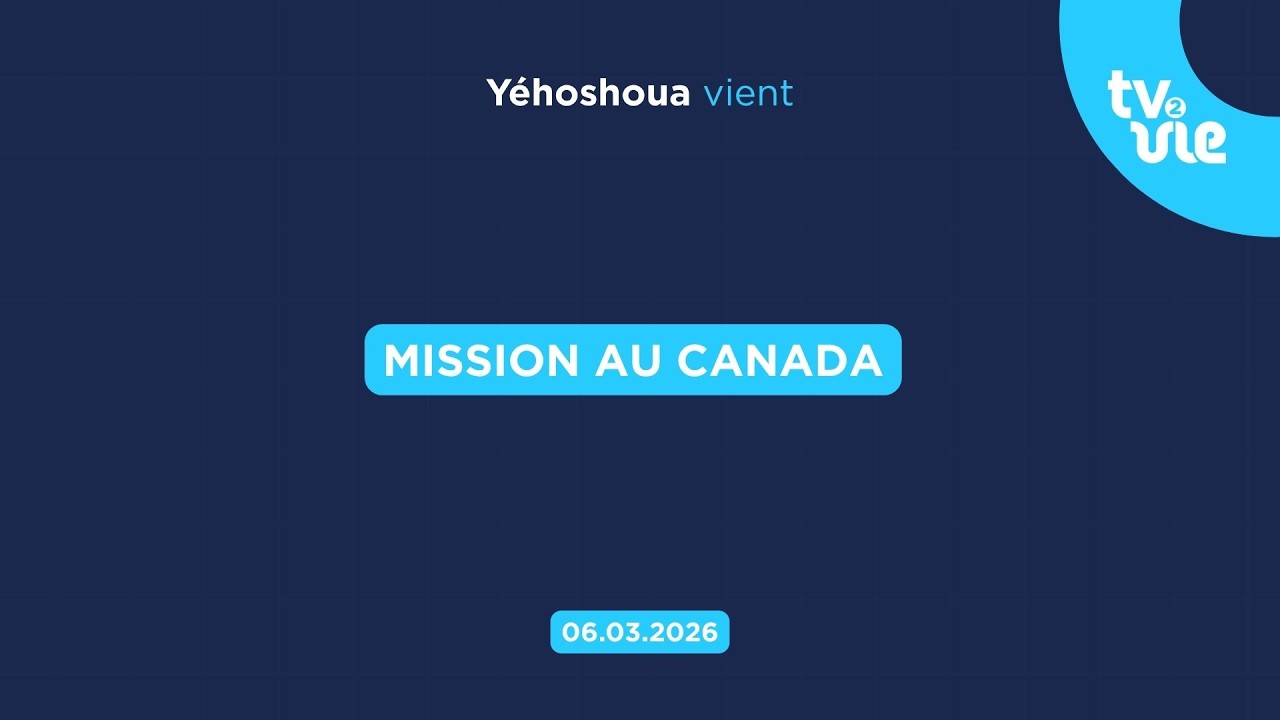 TV2VIE pour Yéhoshoua ha Mashiah est en direct !
