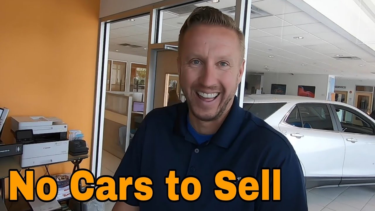 A Day in the Life of a Chevrolet Car Salesman with no cars to sell