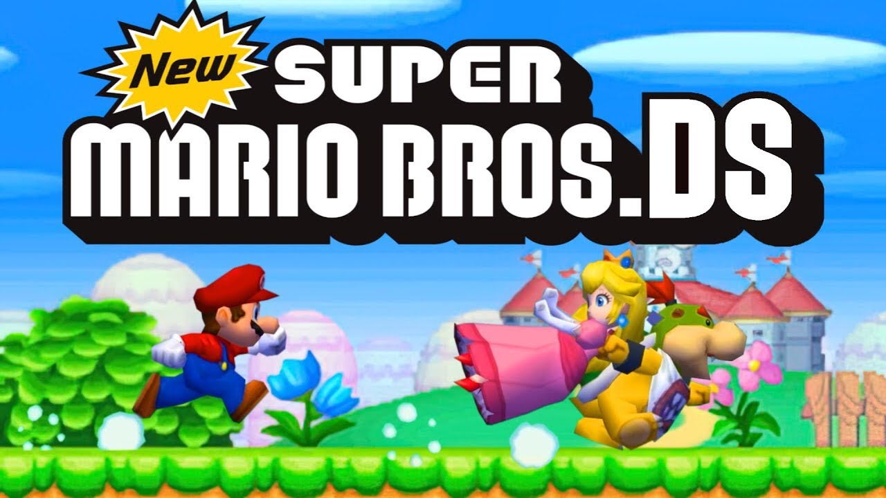 New Super Mario Bros Ds Gameplay Part 1