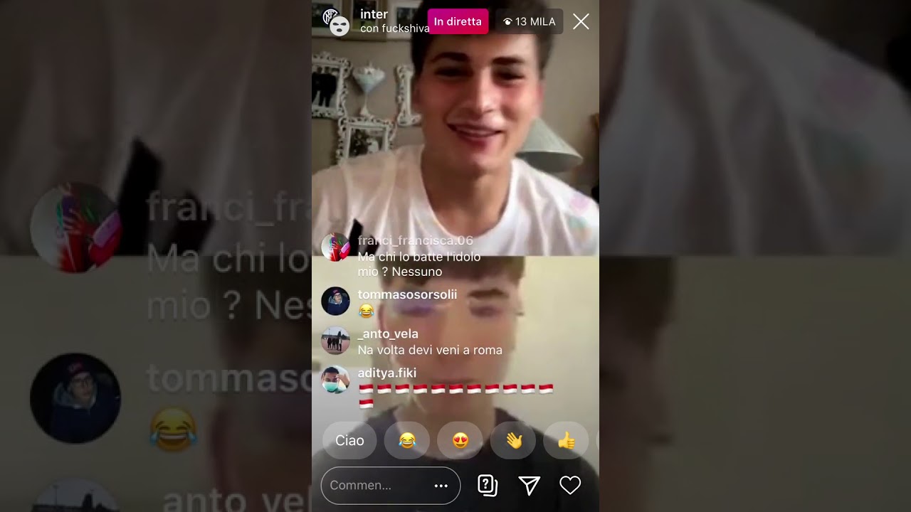 SHIVA E SABASTIANO ESPOSITO PARLANO CRINGIATI IN DIRETTA SU INSTAGRAM!