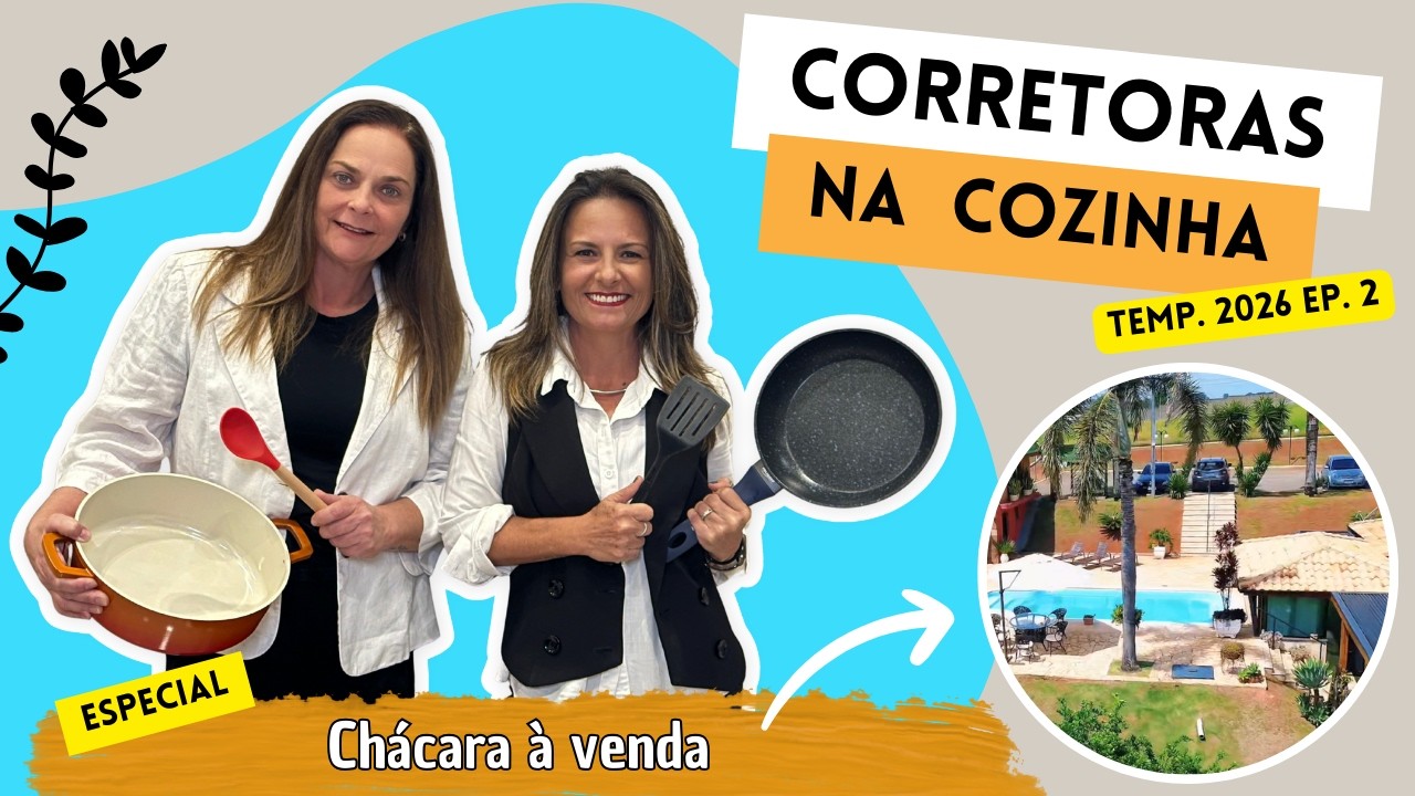 Chácara à venda em Limeira + receita delícia. Temp. 2026 - Episódio 2.