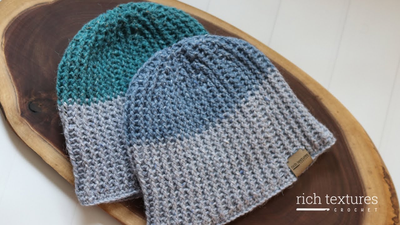 Ice Beanie Crochet Pattern