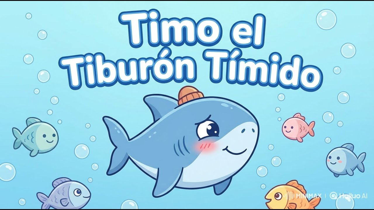 TIMO EL TIBURON TIMIDO 🦈💙 CANCION INFANTIL